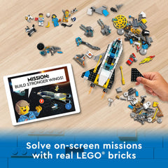 LEGO City Mars Setting image featuring asteroids for creative storytelling