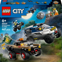 LEGO City Off-Road Police Chase Set Box showcases the action-packed set.