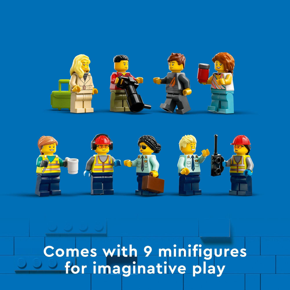 LEGO City Passenger Airplane 60367 minifigures invite varied role-play scenarios