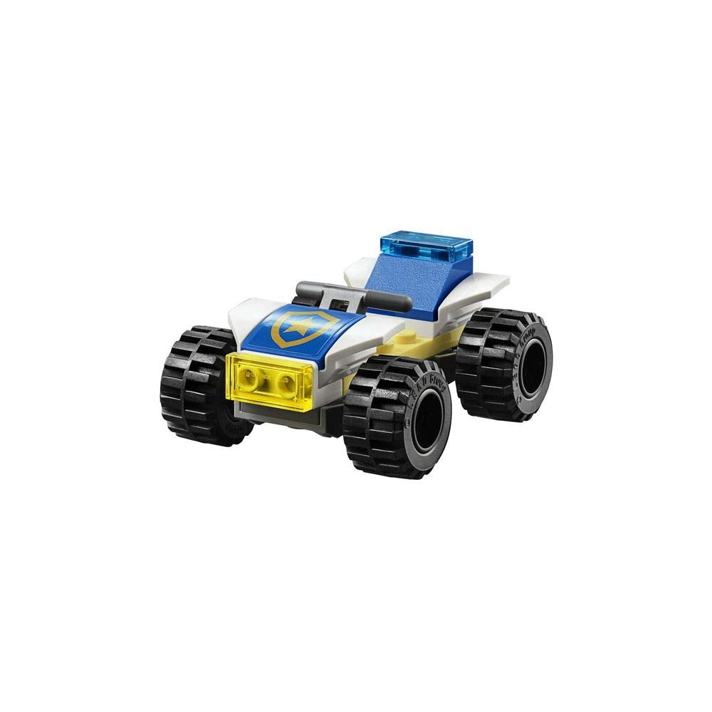 LEGO City Police Helicopter Chase Snake Rattler crook close-up for chase scenes.
