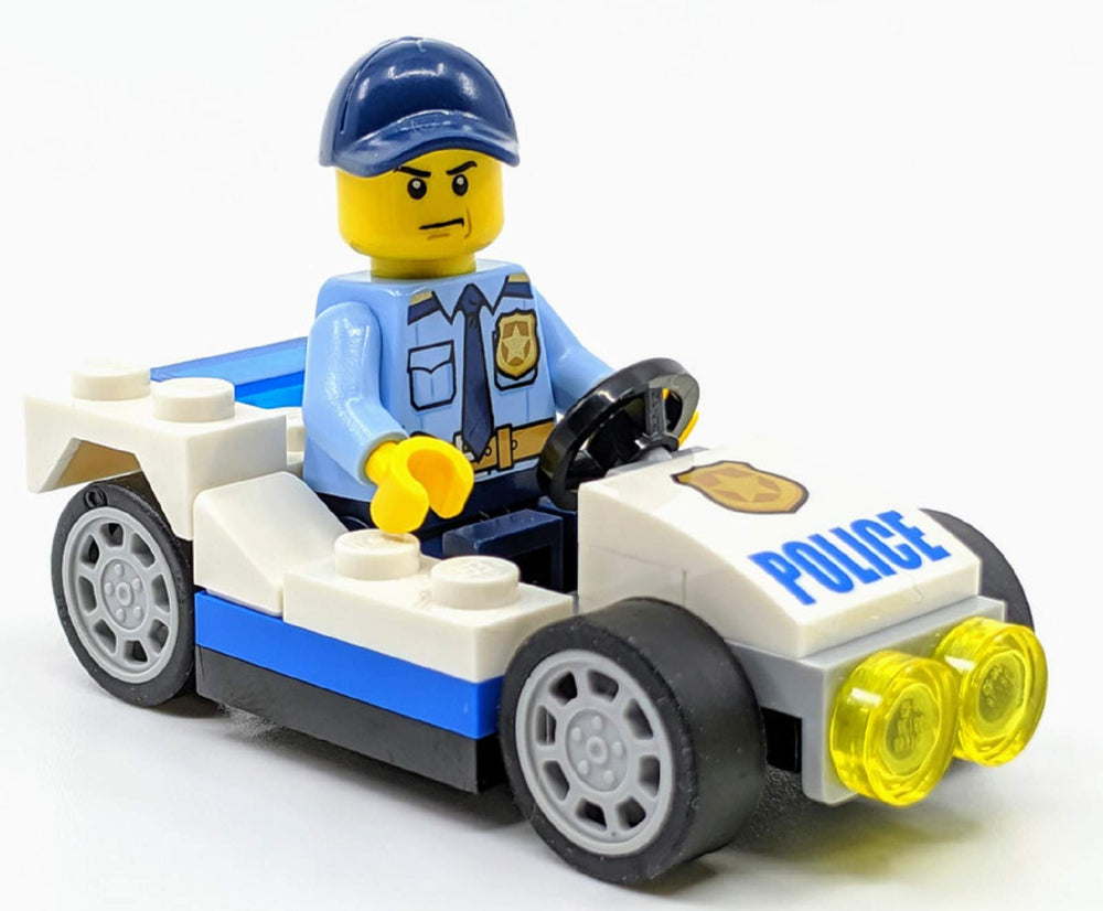 LEGO City Police Man figure ready for imaginative play and display
