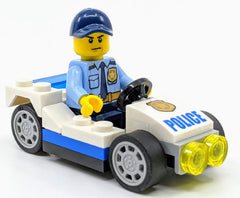 LEGO City Police Man figure ready for imaginative play and display