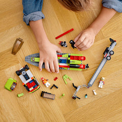 LEGO City Race Boat Transporter Instructions PLUS app guides builds.