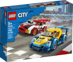 LEGO City Racing Cars 60256 start and finish cones support authentic race setup.