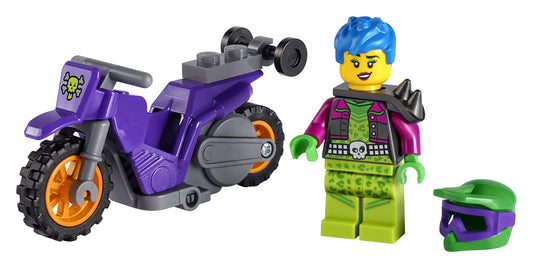 LEGO City Raze minifigure included for action-packed stunt scenes.