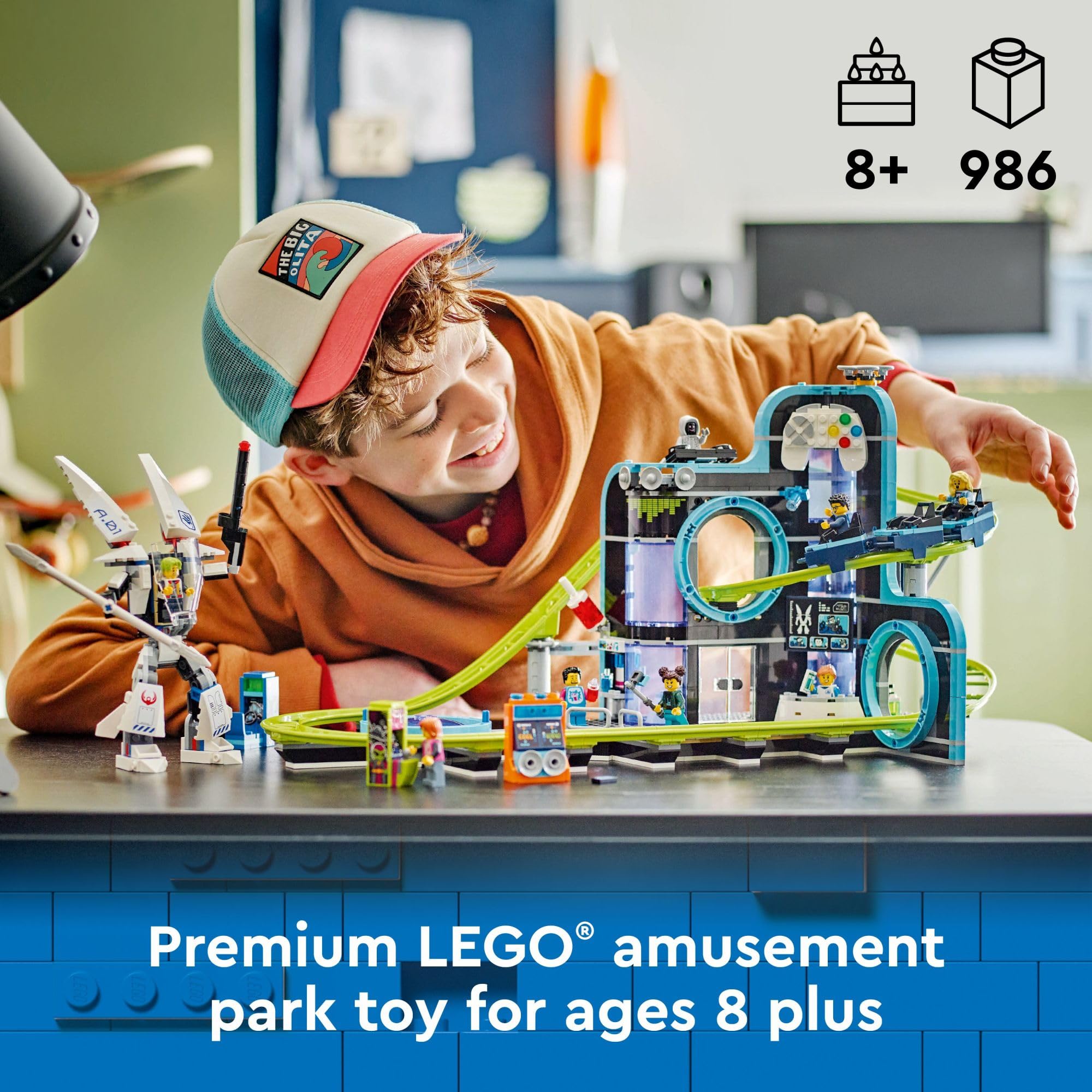 LEGO City arcade game consoles spark game-inspired storytelling