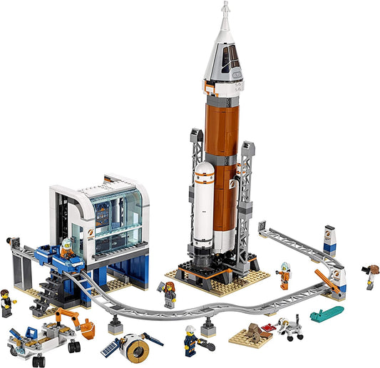 LEGO City Space Launch Control Tower image showcasing planning and mission control play