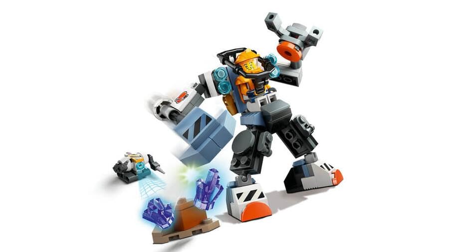LEGO City Space Mech energy crystals for power during missions