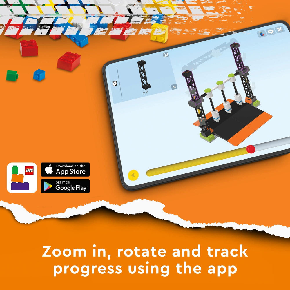 LEGO City Stuntz Dunk Stunt Ramp dino-motorcycle adds a playful dinosaur twist to action.