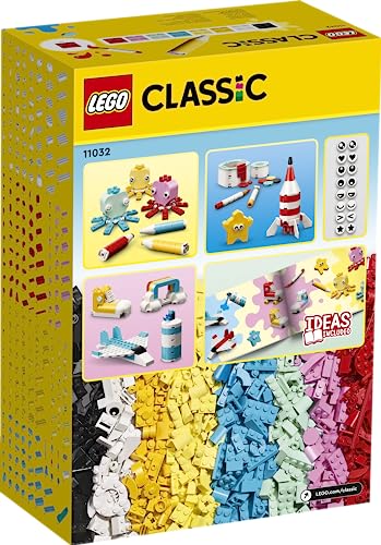 LEGO Classic 11032 bricks on display ideal for classroom or family play