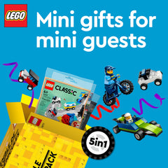 LEGO Classic 90 Years of Cars mini models offer compact display options