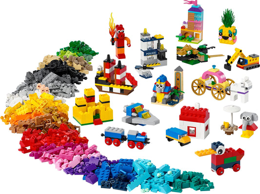 LEGO Classic 90 Years of Play—variety of pieces supports imaginative building sessions.