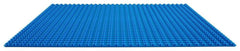 LEGO Classic Blue Baseplate 10714 provides sturdy groundwork for display and play