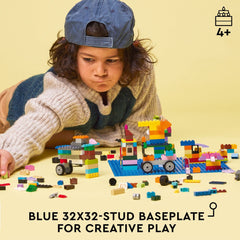 LEGO Classic Blue Baseplate 11025 32x32 stud grid for sturdy brick connections
