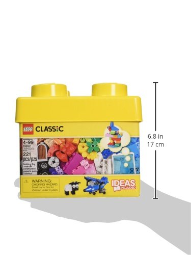 LEGO Classic Creative Bricks 10692 wheels and axles enable moving designs
