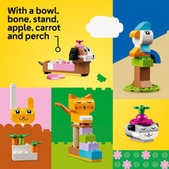 LEGO Classic Creative Pets ideas guide boosts free-building creativity.