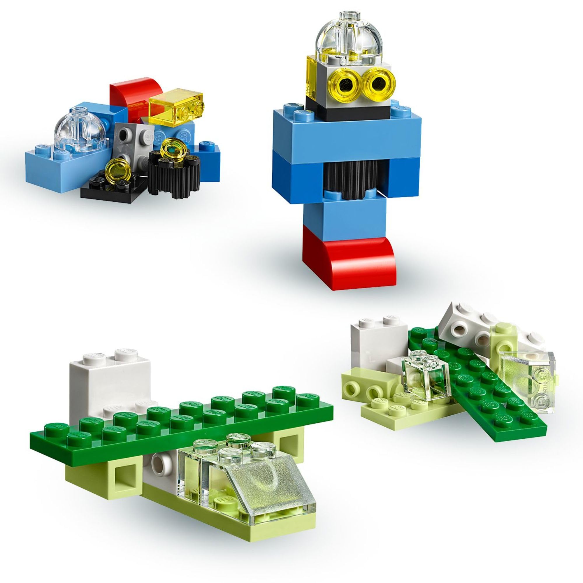 LEGO Classic Creative Suitcase dimensions show compact storage for classrooms
