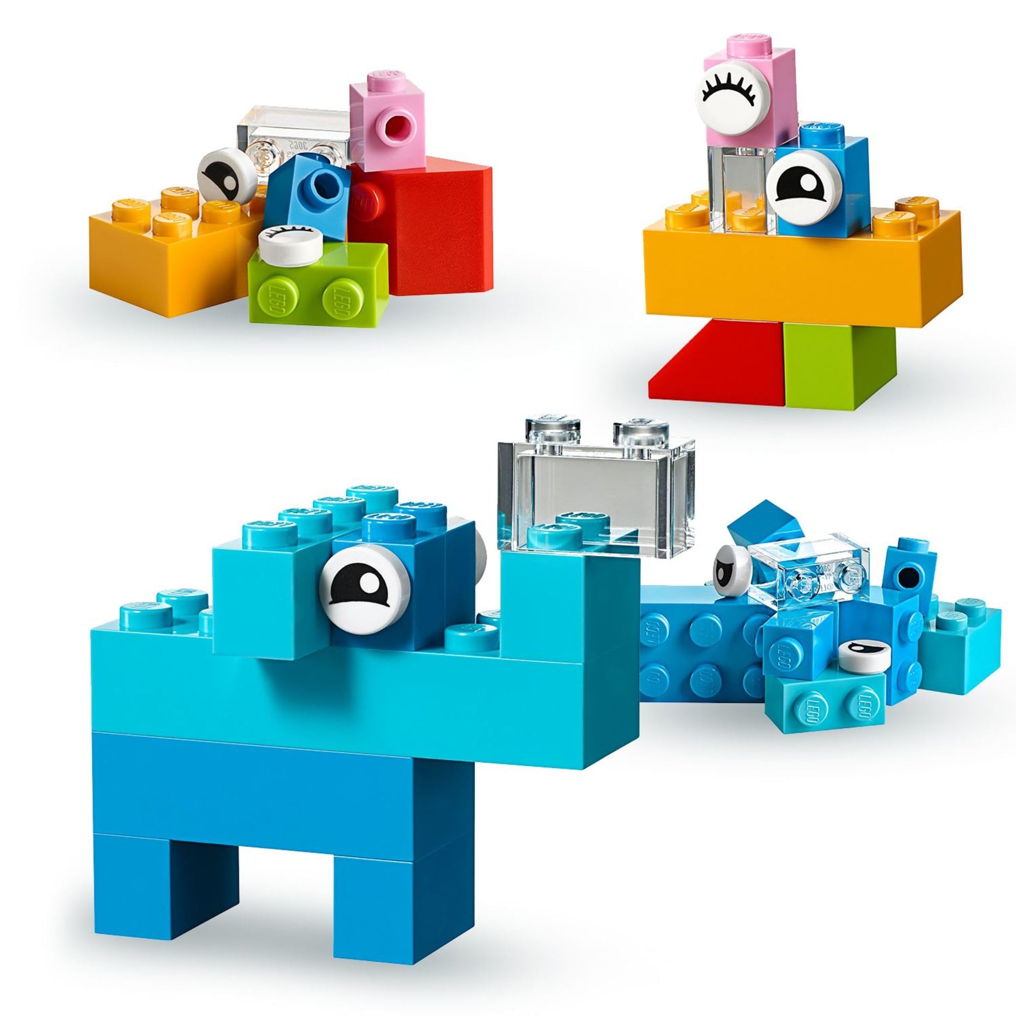 LEGO Classic Creative Suitcase yellow case highlights portable creativity on travel