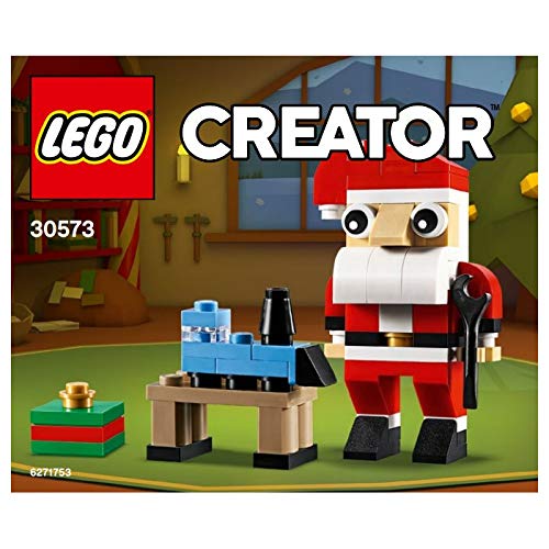 LEGO Creator 30573 Santa Construction Kit blue railway detail invites imaginative play
