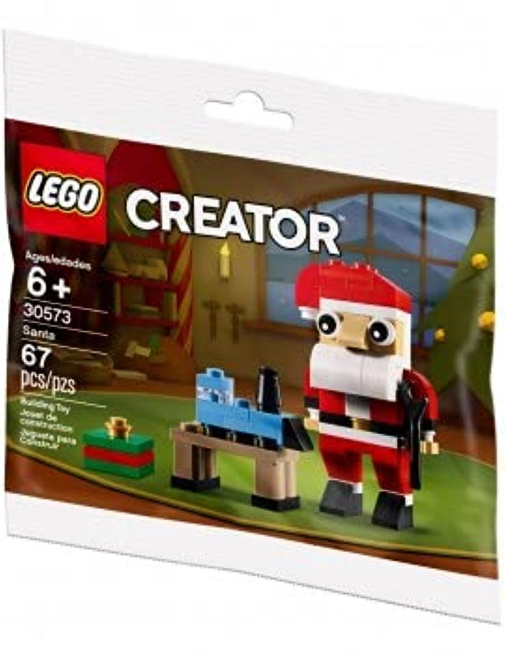LEGO Creator 30573 Santa Construction Kit colorful pieces ready for multi-set builds