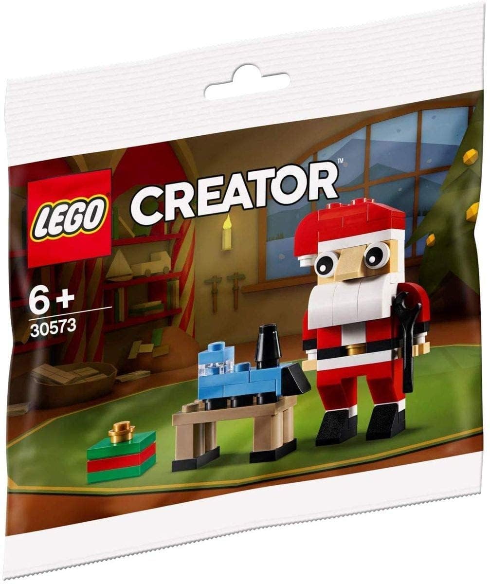 LEGO Creator 30573 Santa Construction Kit gift-wrapping element supports storytelling and seasonal decor