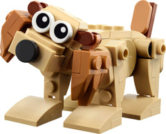LEGO Creator 30666 bear figure ready for cozy storytelling moments.