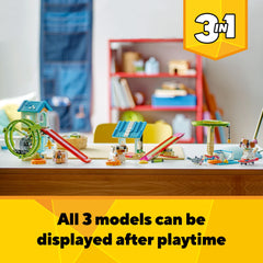 LEGO Creator 31155 hamster wheel hanging bell introduces audio cues during play