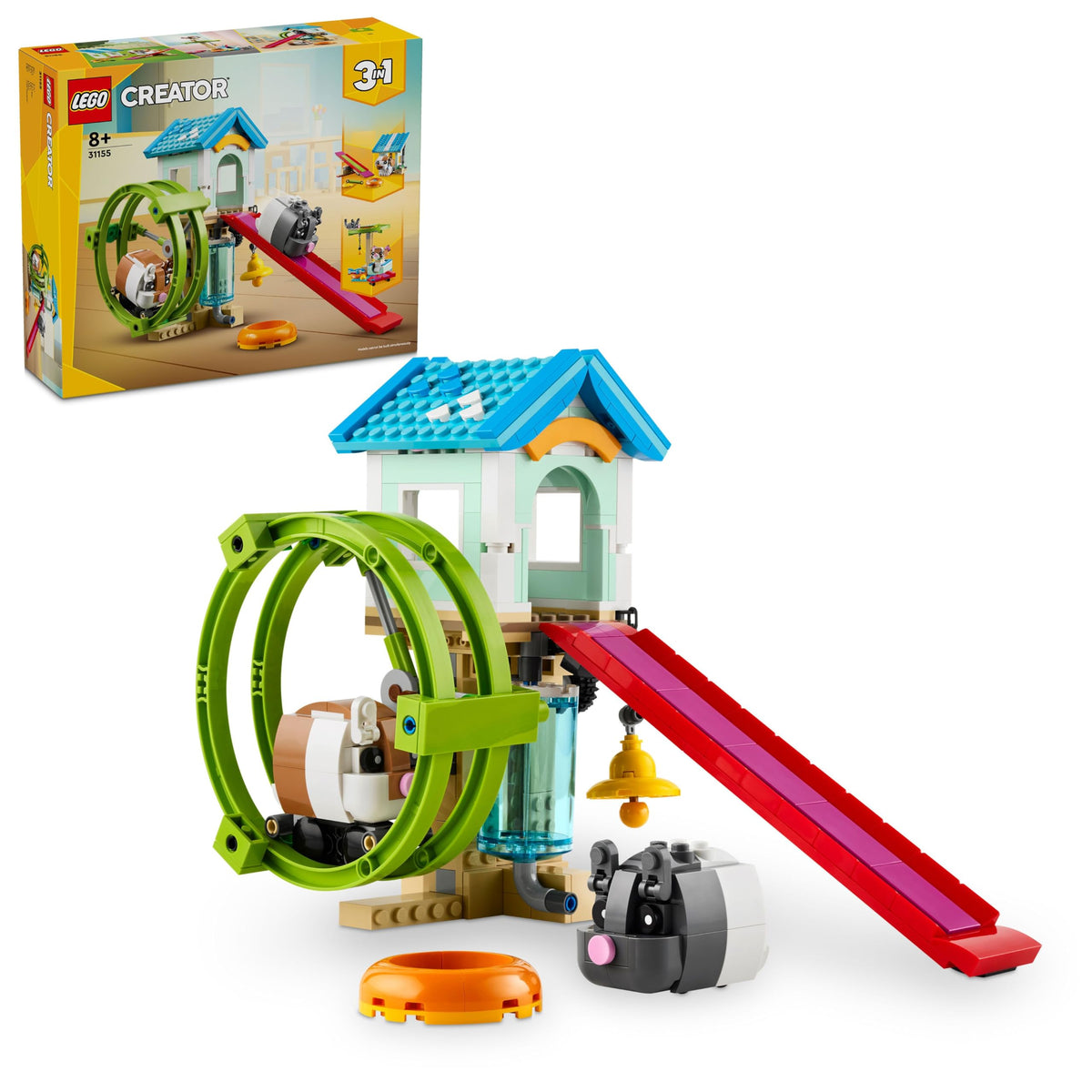LEGO Creator 31155 hamster wheel playhouse promotes imaginative play and storytelling