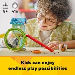 LEGO Creator 31155 hamster wheel slide supports dynamic pretend adventures