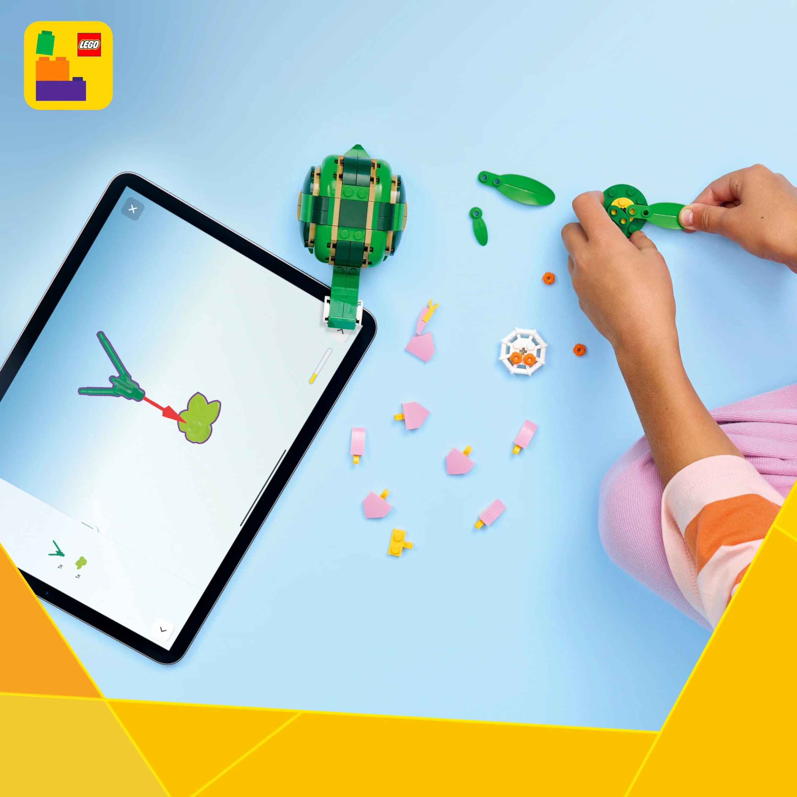 LEGO Builder app supports 3D instructions for 31377