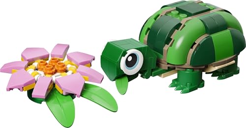 LEGO Creator 31377 turtle head moves for interactive play