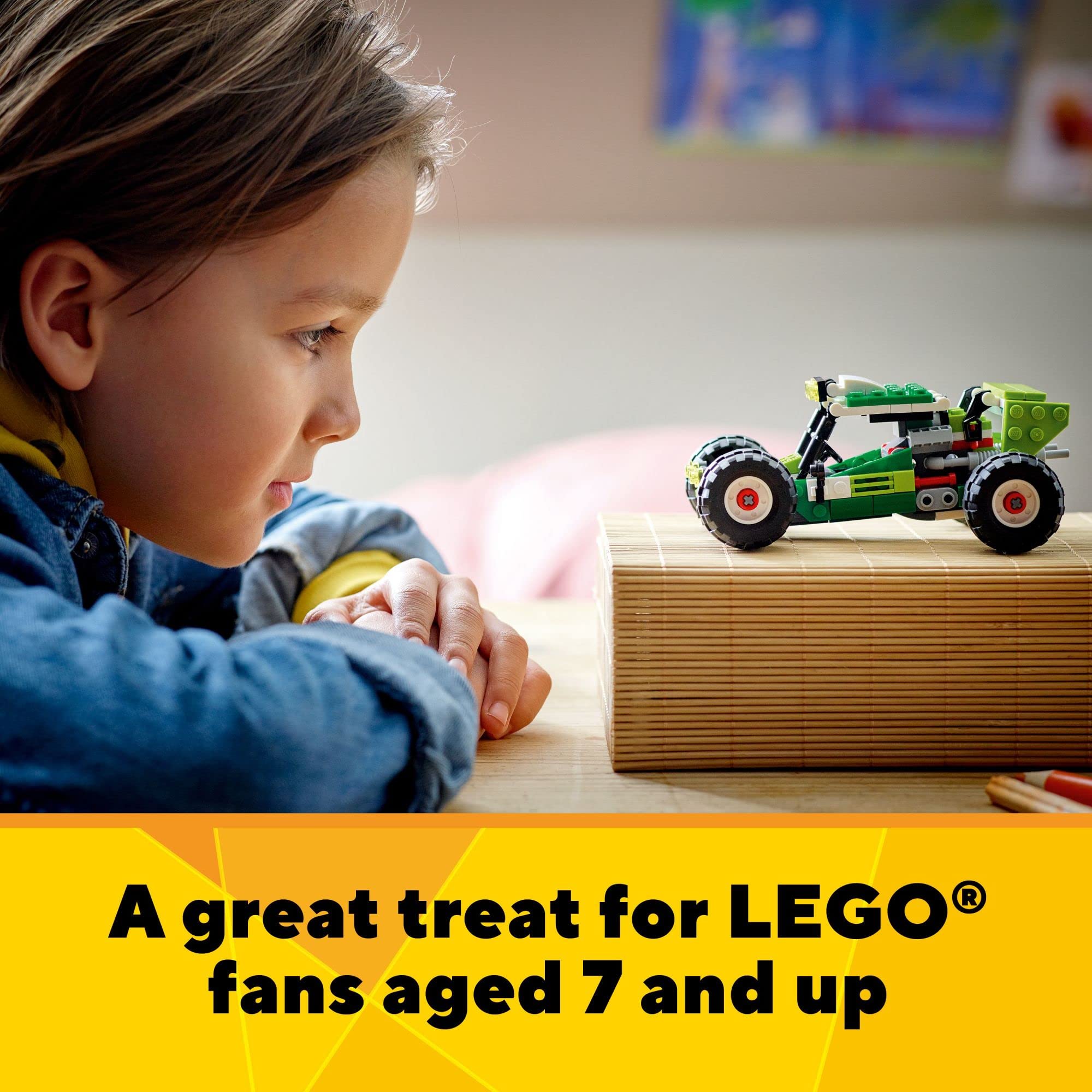 LEGO Creator 3in1 buggy assembly in digital instructions supports guided building