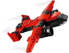 LEGO Creator 3-in-1 build set image illustrating three-in-one concept