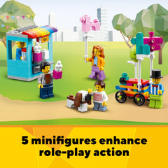 LEGO Creator 3in1 set encourages collaborative building sessions.