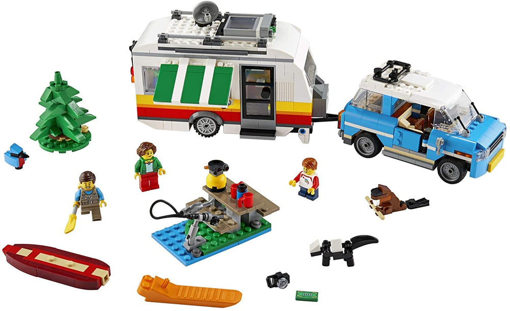 lego creator 3in1 camper van build encourages on-the-go holiday storytelling