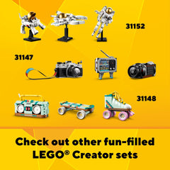 LEGO Creator 3-in-1 Displayed models brighten a kid's room and inspire creativity