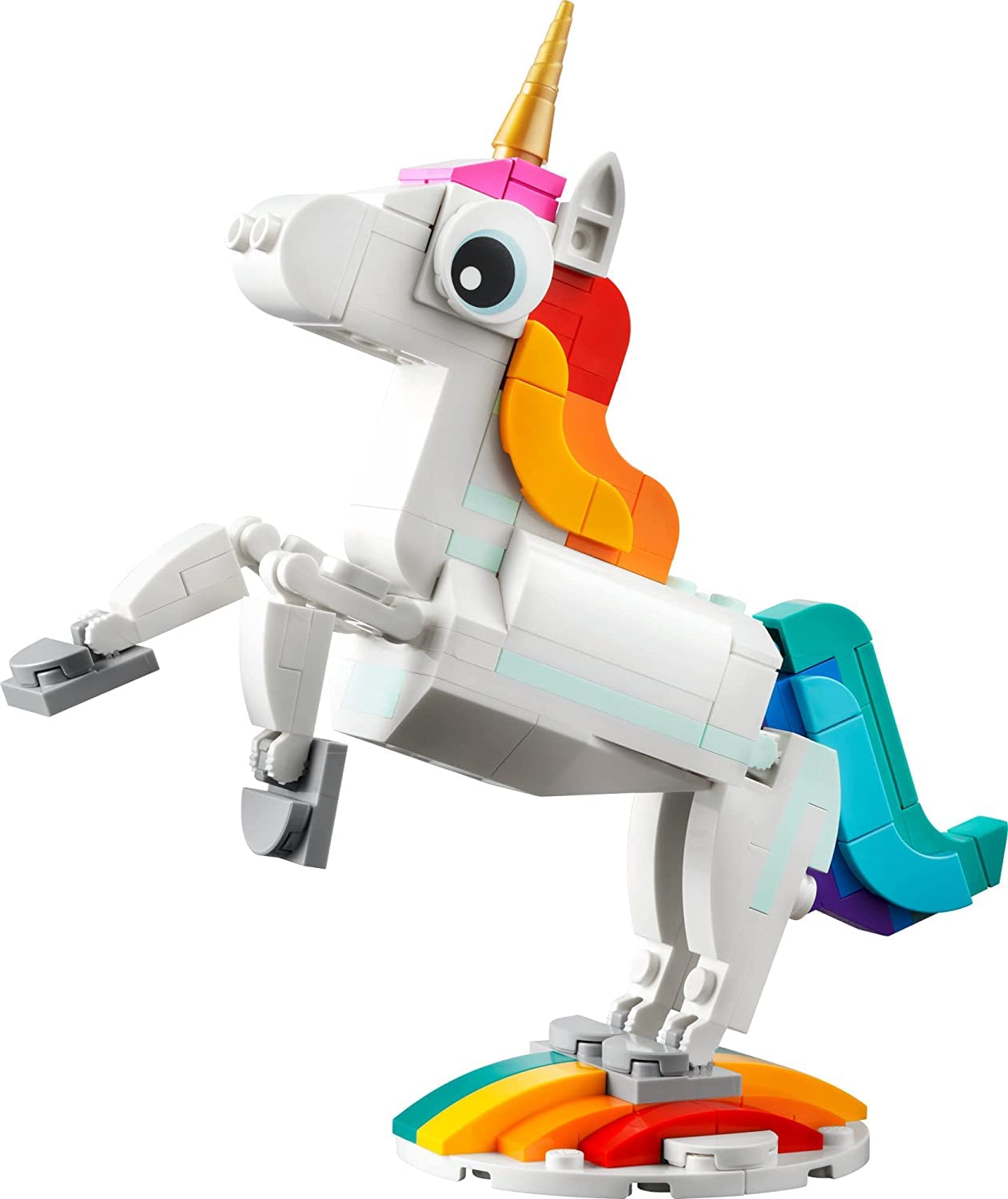 LEGO Creator 3in1 playset kit for ages 7+ with multiple builds.