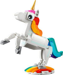 LEGO Creator 3in1 playset kit for ages 7+ with multiple builds.