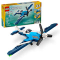 LEGO Creator 3in1 Race Plane front view fuels imaginative play and display.