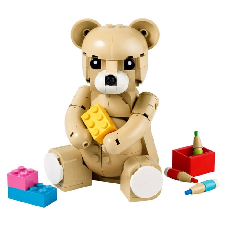 LEGO Creator 40763 balloon detail adds festive color for storytelling.