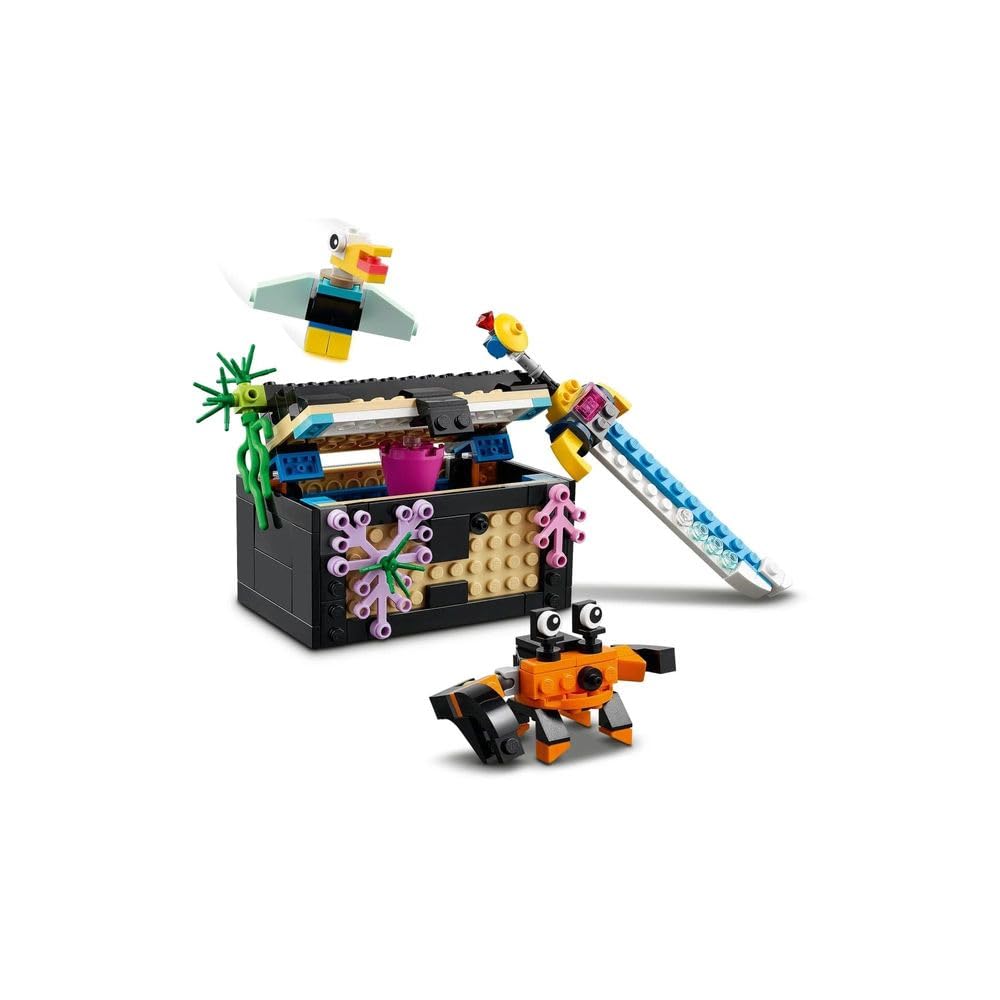 LEGO Creator Fish Tank 31122 lifelike fish demonstrates colorful character and storytelling potential