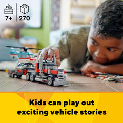 LEGO Creator helicopter with moving rotor blades inspires dynamic pretend missions