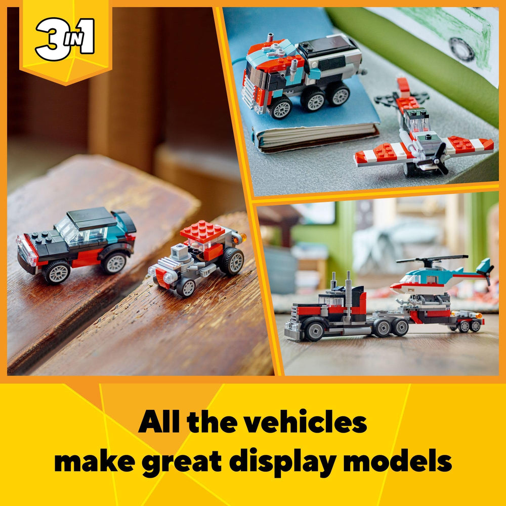 LEGO Creator hot rod and SUV offer fast, customizable builds