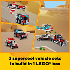 LEGO Creator propeller plane model for aerial adventures