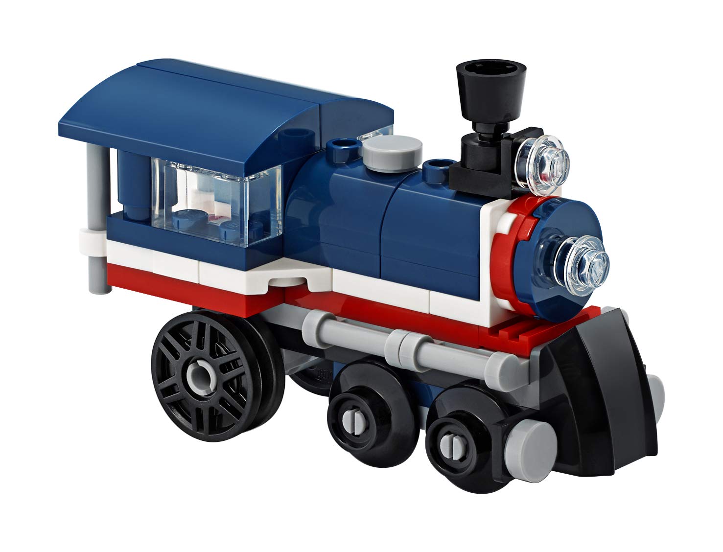 LEGO Creator Train 30575 in action, quick creativity and play potential