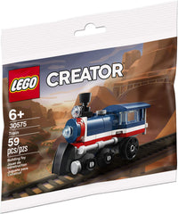 LEGO Creator Train 30575 side view, shows the model silhouette and easy assembly