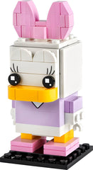 Daisy Duck BrickHeadz figure on a sturdy BrickHeadz stand for display.