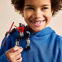 LEGO Darth Maul Mech movable arms and legs support dynamic poseability