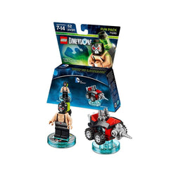 LEGO DC Bane Fun Pack packshot: collectible minifigures ready for Dimensions gameplay