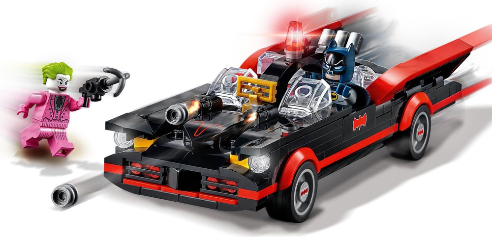 LEGO Batman Batmobile 76188 packaging art suggests gift-ready appeal.